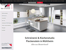 Tablet Screenshot of fleckenstein-innenausbau.de